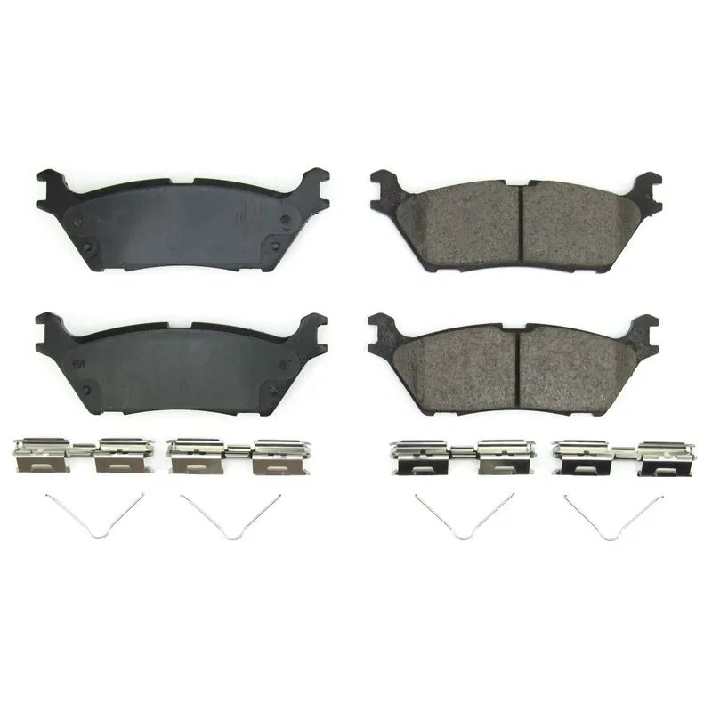 17-2383 – POWERSTOP Brake Pad, FMSI Number D2383 Ceramic Brake Pads Set Of 4 With Premium Stainless Steel Hardware